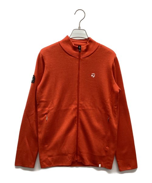 TaylorMade（テーラーメイド）TaylorMade (テイラーメイド) ジップアップジャケット オレンジ サイズ:L 未使用品の古着・服飾アイテム