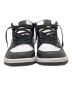 中古・古着 NIKE (ナイキ) スニーカー/エアジョーダン1 ミッド ホワイト×ブラック サイズ:27cm：11000円