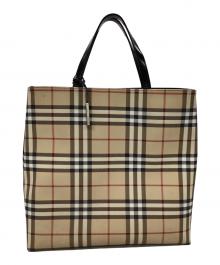 BURBERRY LONDON（バーバリーロンドン）の古着「トートバッグ」｜ベージュ