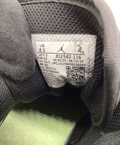 NIKE（ナイキ）NIKE (ナイキ) ハイカットスニーカー/AIR JORDAN1 ホワイト×ブラック サイズ:26.5の古着・服飾アイテム