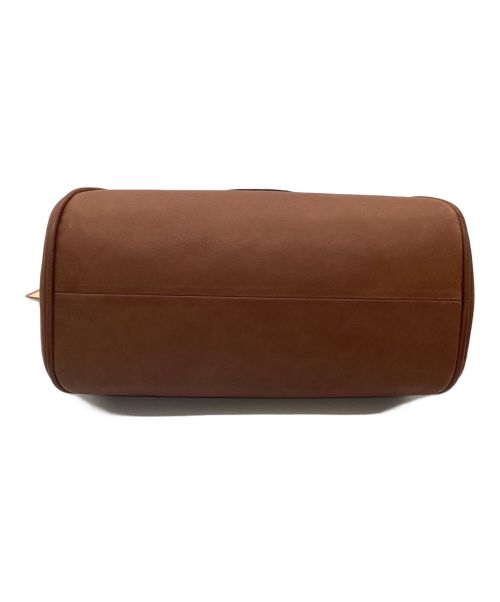 OROTON（オロトン）OROTON (オロトン) レザーショルダーバッグ ブラウンの古着・服飾アイテム