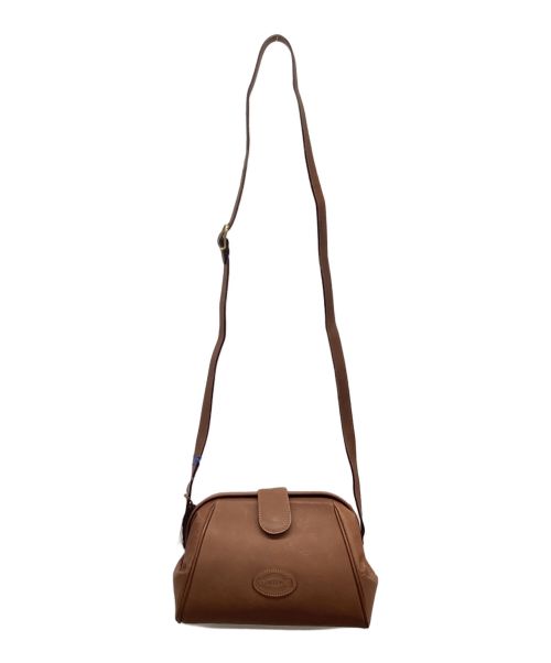 OROTON（オロトン）OROTON (オロトン) レザーショルダーバッグ ブラウンの古着・服飾アイテム
