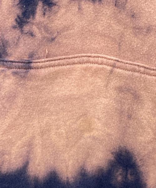 uru tokyo（ウル トーキョー）uru tokyo (ウル トーキョー) フーデッドスウェット パープル×ネイビー サイズ:Mサイズの古着・服飾アイテム