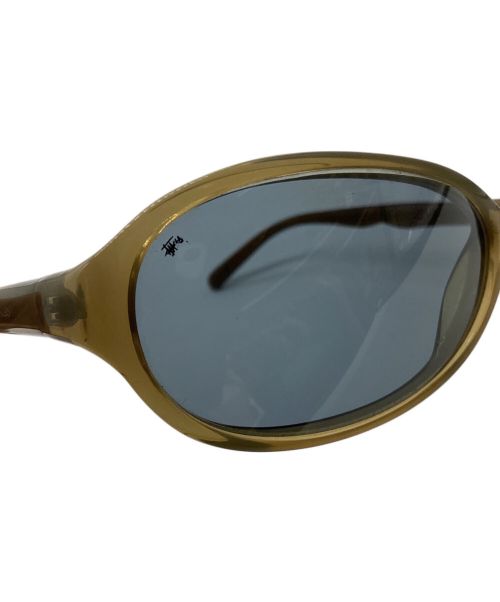 stussy（ステューシー）stussy (ステューシー) 90sサングラス カーキの古着・服飾アイテム