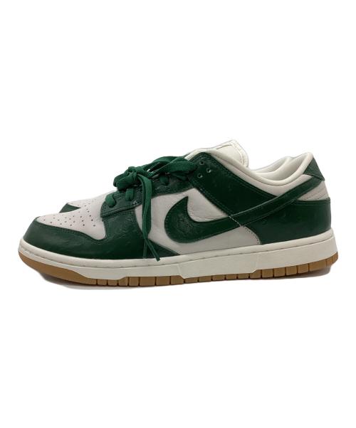 NIKE（ナイキ）NIKE (ナイキ) スニーカー/ダンク ロー LX グリーン×ホワイト サイズ:29 未使用品の古着・服飾アイテム