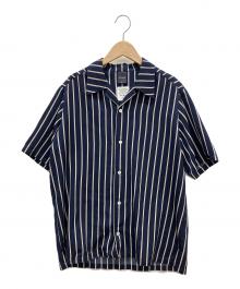 APPLEBUM（アップルバム）の古着「半袖シャツ」｜ネイビー