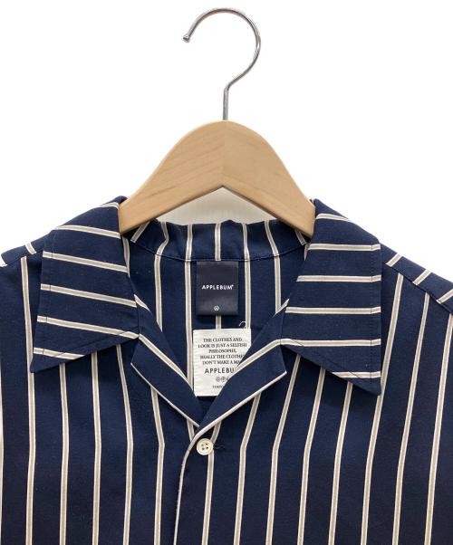 APPLEBUM（アップルバム）APPLEBUM (アップルバム) 半袖シャツ ネイビー サイズ:Mの古着・服飾アイテム