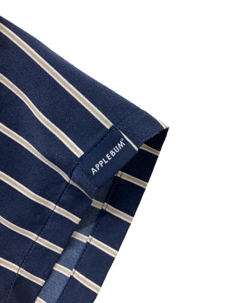 APPLEBUM（アップルバム）APPLEBUM (アップルバム) 半袖シャツ ネイビー サイズ:Mの古着・服飾アイテム
