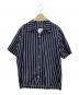 APPLEBUM（アップルバム）の古着「半袖シャツ」｜ネイビー