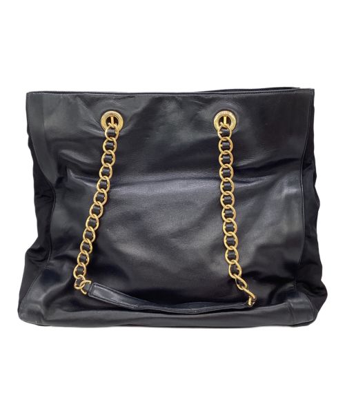 PRADA（プラダ）PRADA (プラダ) チェーンショルダーバッグ ブラックの古着・服飾アイテム