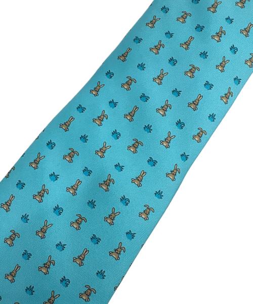 HERMES（エルメス）HERMES (エルメス) ネクタイ ブルー サイズ:FREEの古着・服飾アイテム