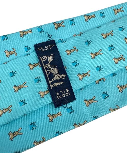 HERMES（エルメス）HERMES (エルメス) ネクタイ ブルー サイズ:FREEの古着・服飾アイテム