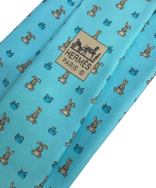 HERMES（エルメス）HERMES (エルメス) ネクタイ ブルー サイズ:FREEの古着・服飾アイテム