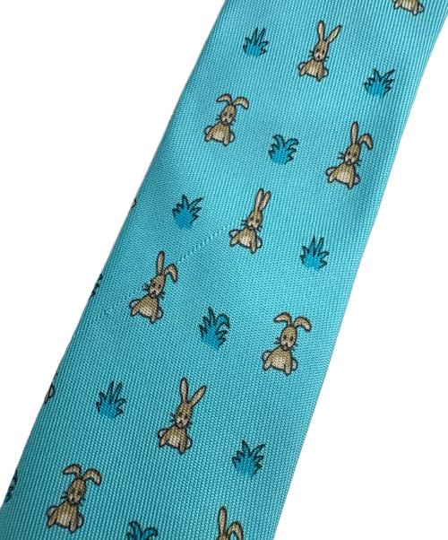 HERMES（エルメス）HERMES (エルメス) ネクタイ ブルー サイズ:FREEの古着・服飾アイテム