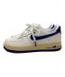 NIKE (ナイキ) スニーカー/AIR FORCE1 ホワイト×ネイビー サイズ:24：6000円