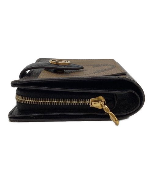 LOUIS VUITTON（ルイ ヴィトン）LOUIS VUITTON (ルイ ヴィトン) 2つ折り財布/ポルトフォイユ・ジュリエット ブラウンの古着・服飾アイテム