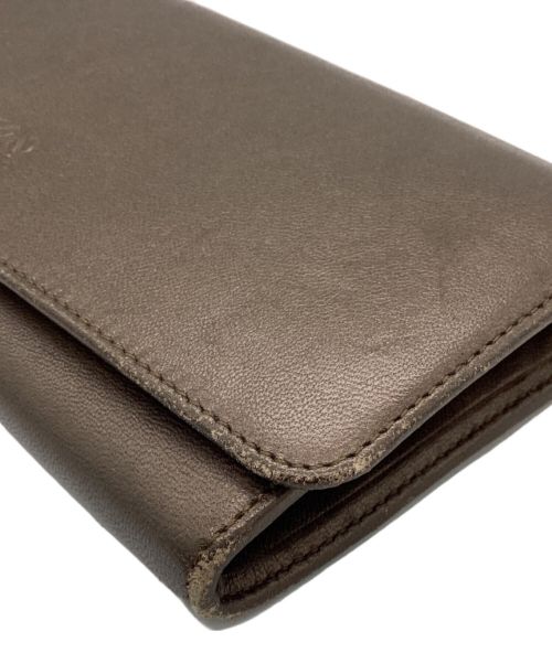 LOEWE（ロエベ）LOEWE (ロエベ) 長財布 ブラウン サイズ:-の古着・服飾アイテム