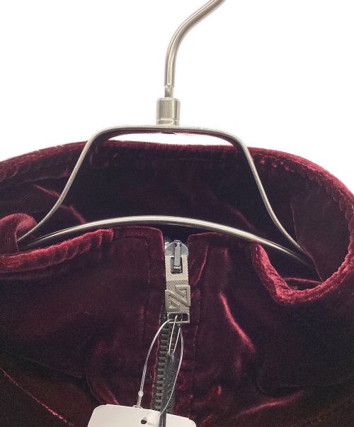 NONA9ON（ノナゴン）NONA9ON (ノナゴン) ベロアジャケット ワインレッド サイズ:M 未使用品の古着・服飾アイテム