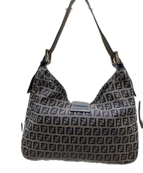 FENDI（フェンディ）FENDI (フェンディ) ショルダーバッグ ネイビーの古着・服飾アイテム