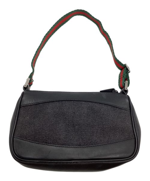 GUCCI（グッチ）GUCCI (グッチ) アクセサリーポーチ ブラックの古着・服飾アイテム