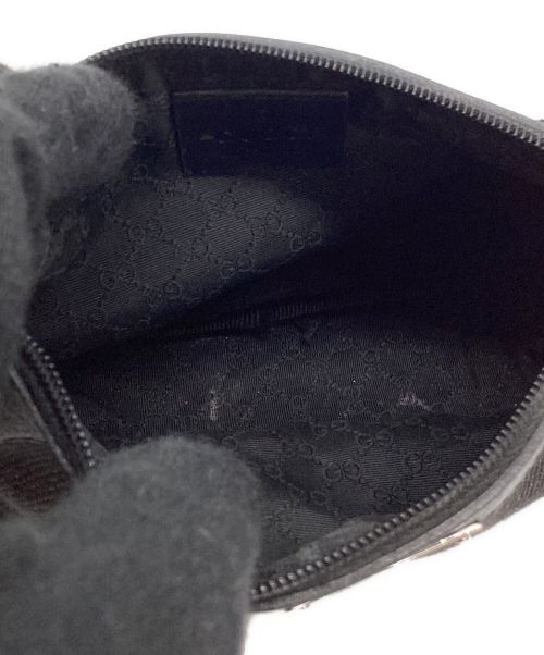 GUCCI（グッチ）GUCCI (グッチ) アクセサリーポーチ ブラックの古着・服飾アイテム