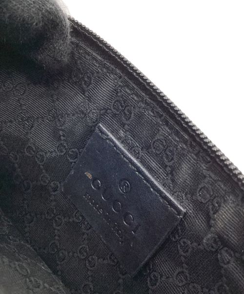 GUCCI（グッチ）GUCCI (グッチ) アクセサリーポーチ ブラックの古着・服飾アイテム