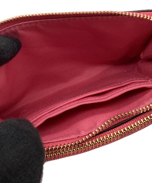 COACH（コーチ）COACH (コーチ) ポーチ ピンクの古着・服飾アイテム