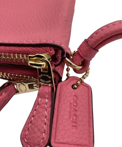 COACH（コーチ）COACH (コーチ) ポーチ ピンクの古着・服飾アイテム