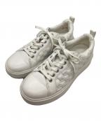 MICHAEL KORSマイケル・コース）の古着「レザースニーカー」｜ホワイト