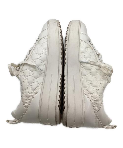 MICHAEL KORS（マイケル・コース）MICHAEL KORS (マイケルコース) レザースニーカー ホワイト サイズ:6M (23cm相当)の古着・服飾アイテム