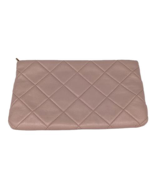 Salvatore Ferragamo（サルヴァトーレ フェラガモ）Salvatore Ferragamo (サルヴァトーレ フェラガモ) クラッチバッグ ピンクの古着・服飾アイテム