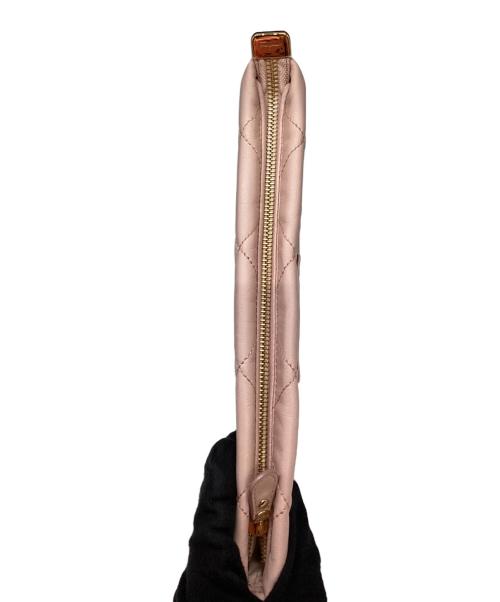 Salvatore Ferragamo（サルヴァトーレ フェラガモ）Salvatore Ferragamo (サルヴァトーレ フェラガモ) クラッチバッグ ピンクの古着・服飾アイテム