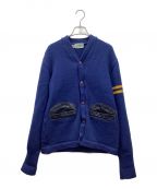 octonekオクトネック）の古着「ニットカーディガン」｜ブルー