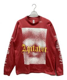 THE INCORPORATED（インコーポレイテッド）の古着「長袖カットソー」｜レッド