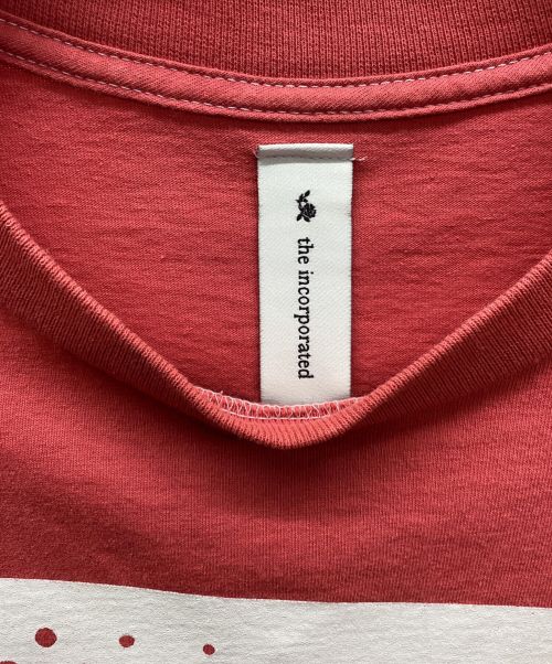 THE INCORPORATED（インコーポレイテッド）THE INCORPORATED (インコーポレイテッド) 長袖カットソー レッド サイズ:Lの古着・服飾アイテム