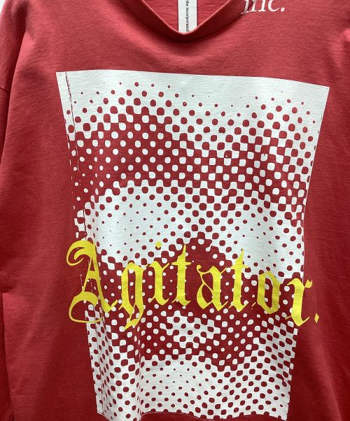 THE INCORPORATED（インコーポレイテッド）THE INCORPORATED (インコーポレイテッド) 長袖カットソー レッド サイズ:Lの古着・服飾アイテム