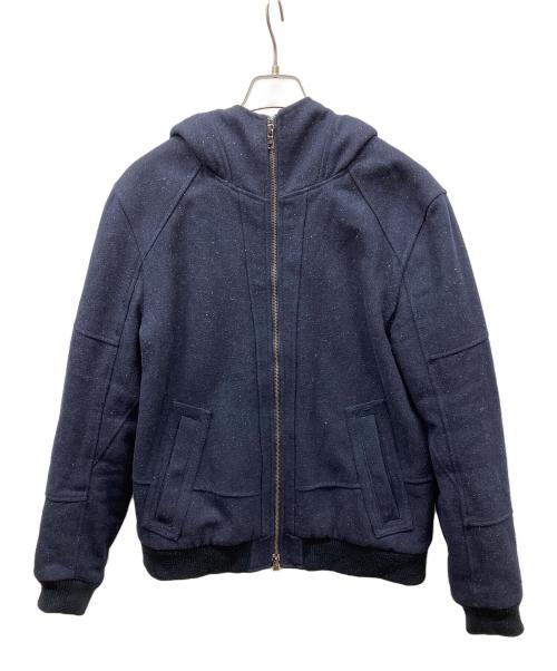 ARMANI EXCHANGE（アルマーニ エクスチェンジ）ARMANI EXCHANGE (アルマーニ エクスチェンジ) ウールジャケット ネイビー サイズ:Ｍ/Ｍの古着・服飾アイテム