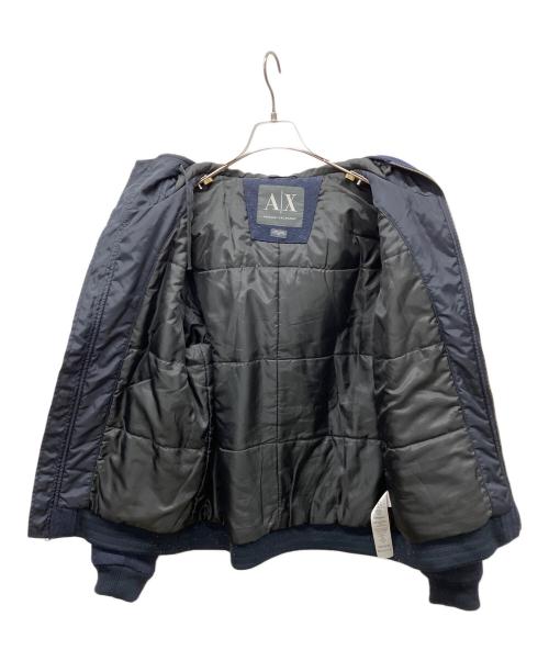 ARMANI EXCHANGE（アルマーニ エクスチェンジ）ARMANI EXCHANGE (アルマーニ エクスチェンジ) ウールジャケット ネイビー サイズ:Ｍ/Ｍの古着・服飾アイテム