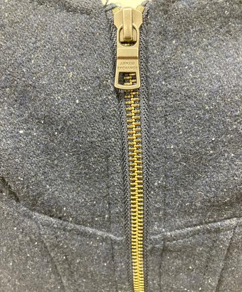 ARMANI EXCHANGE（アルマーニ エクスチェンジ）ARMANI EXCHANGE (アルマーニ エクスチェンジ) ウールジャケット ネイビー サイズ:Ｍ/Ｍの古着・服飾アイテム