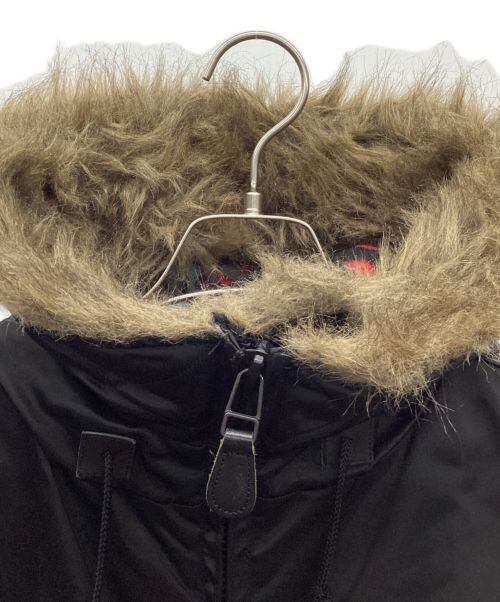 Hysteric Glamour（ヒステリックグラマー）Hysteric Glamour (ヒステリックグラマー) N-3Bタイプコート ブラック×グレー サイズ:Mの古着・服飾アイテム