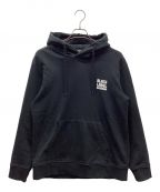 BLACK LABEL CRESTBRIDGEブラックレーベル クレストブリッジ）の古着「プルオーバーパーカー」｜ブラック