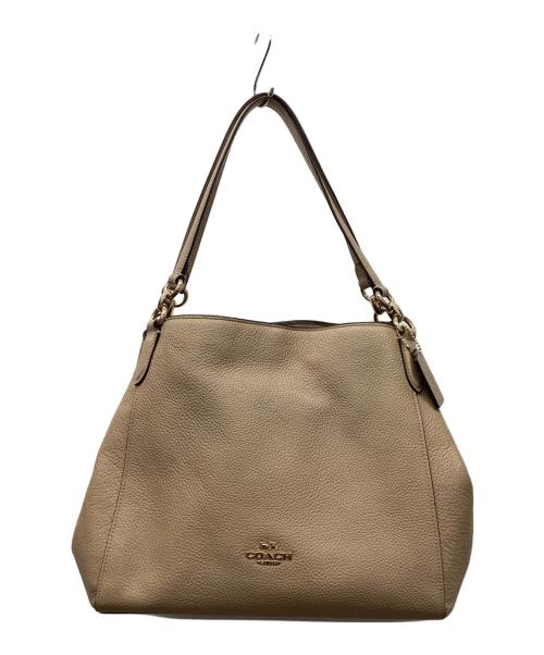 COACH（コーチ）COACH (コーチ) ショルダーバッグ ベージュの古着・服飾アイテム