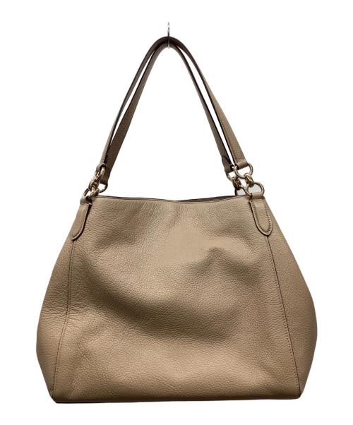 COACH（コーチ）COACH (コーチ) ショルダーバッグ ベージュの古着・服飾アイテム