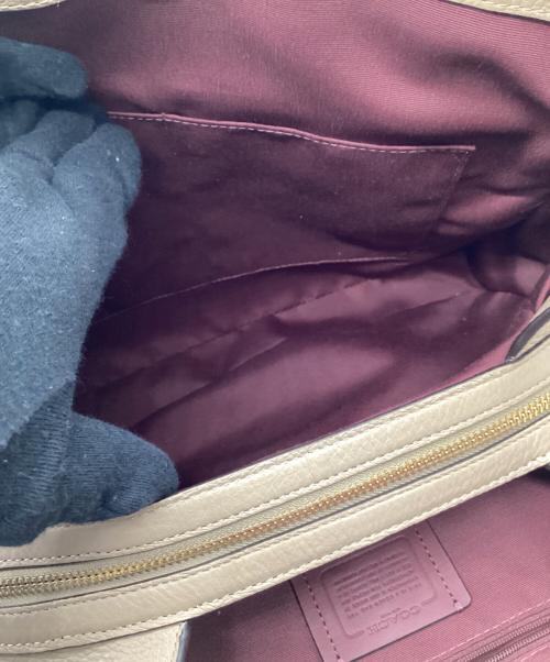COACH（コーチ）COACH (コーチ) ショルダーバッグ ベージュの古着・服飾アイテム