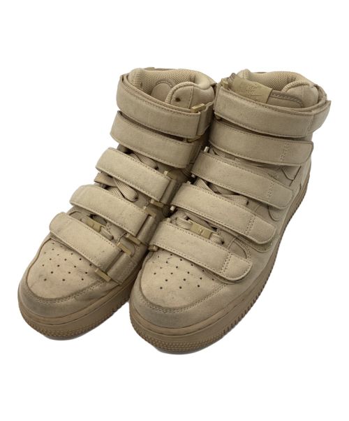 NIKE（ナイキ）NIKE (ナイキ) ハイカットスニーカー ベージュ サイズ:25.5の古着・服飾アイテム