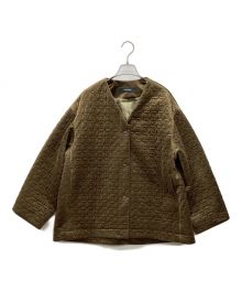 JOURNAL STANDARD（ジャーナルスタンダード）の古着「別珍キルティングクルーネックミドルブルゾン」｜ブラウン