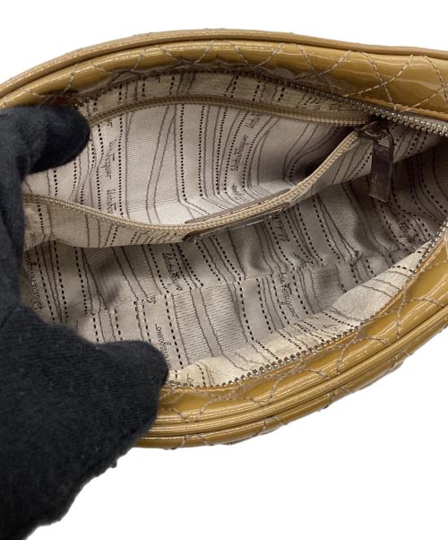 Salvatore Ferragamo（サルヴァトーレ フェラガモ）Salvatore Ferragamo (サルヴァトーレ フェラガモ) ショルダーバッグ ブラウンの古着・服飾アイテム