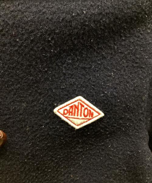 DANTON（ダントン）DANTON (ダントン) ウールモッサー フード ダブルボタンジャケット ネイビー サイズ:Mの古着・服飾アイテム