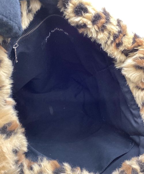 JUNYA WATANABE COMME des GARCONS（(ジュンヤワタナベ コムデギャルソン）JUNYA WATANABE COMME des GARCONS ((ジュンヤワタナベ コムデギャルソン) フェイクファートートバッグ ベージュの古着・服飾アイテム