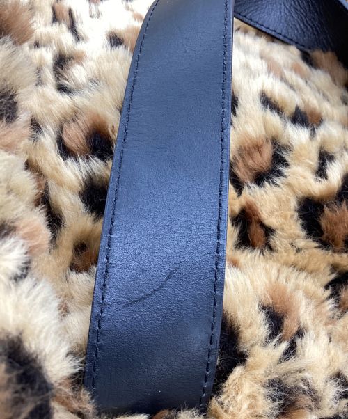 JUNYA WATANABE COMME des GARCONS（(ジュンヤワタナベ コムデギャルソン）JUNYA WATANABE COMME des GARCONS ((ジュンヤワタナベ コムデギャルソン) フェイクファートートバッグ ベージュの古着・服飾アイテム